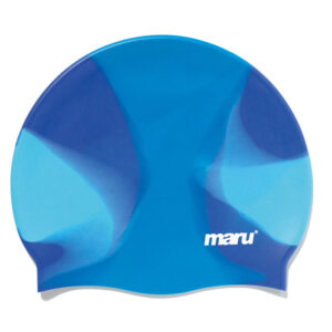 Maru Silicone Swim Cap Blue