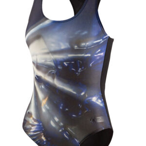 Beco Womens Black / Blue Swimsuit - Maxpower