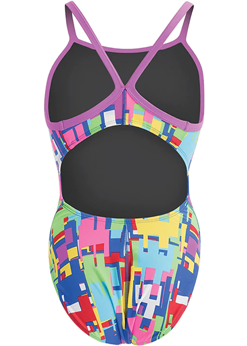 Dolfin Girls Winners Game-On! V-2 Back Swimsuit-568917