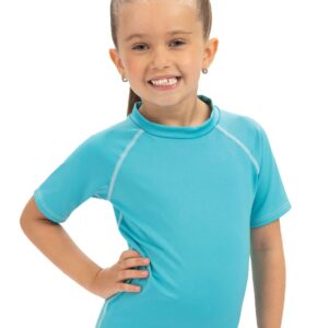 Dolfin Little Dolfin Rashguards - Turquoise