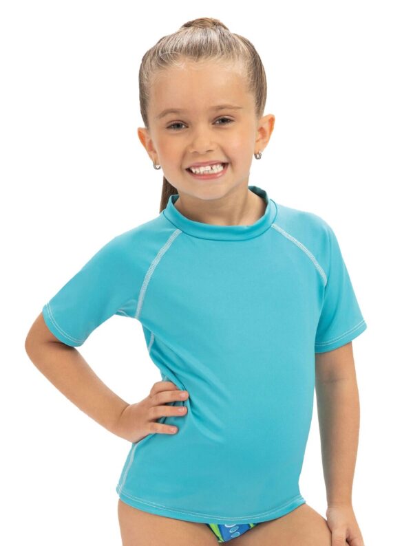 Dolfin Little Dolfin Rashguards - Turquoise