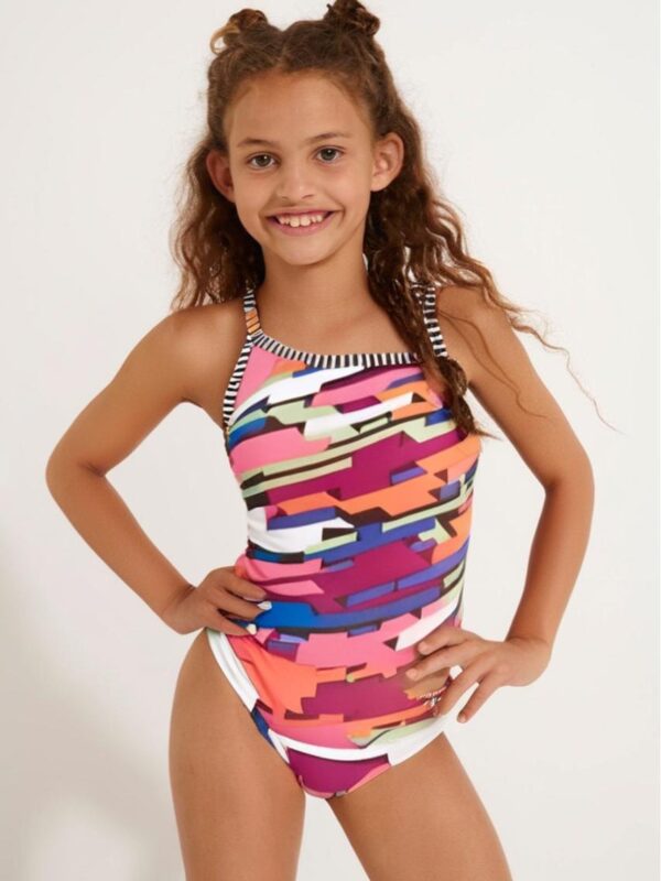 Dolfin Girls Uglies Speedy V-2 Back Swimsuit