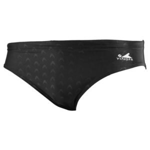 Yingfa Men's 9201-1 Sharkskin Briefs - Black