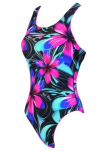 Mad Wave Women's Flex Swimsuit - Black / Pink