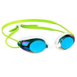 Mad Wave Honey Rainbow Mirrored Goggles - Green