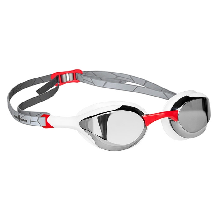 Mad Wave Alien Mirrored Goggles - Red