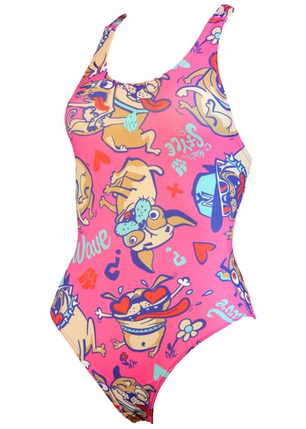 Mad Wave Girls Pretty Swimsuit Pink-0