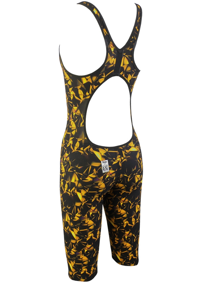Jaked J Katana Knee Suit Open Back - Black / Gold
