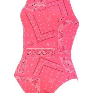 Jaked Girls Bandanas Swimsuit - Black / Pink