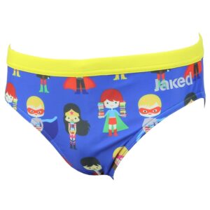 Jaked Kids Superheroes Brief - Blue
