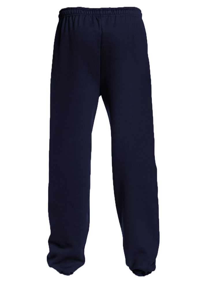 Cuffed Sweat Pants - Navy