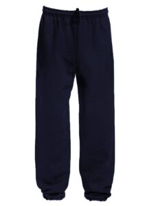 Gildan Swim Team Cuffed Sweat Pants - Navy