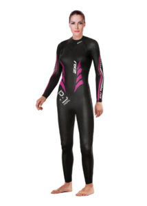 2XU Women's P:1 Propel Wetsuit - Black / Pink