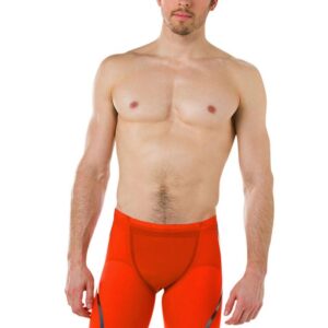 Speedo LZR Racer X High Waisted Jammer - Orange / Black