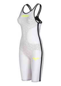 Arena Carbon Air Limited Edition Kneesuit - White / Black