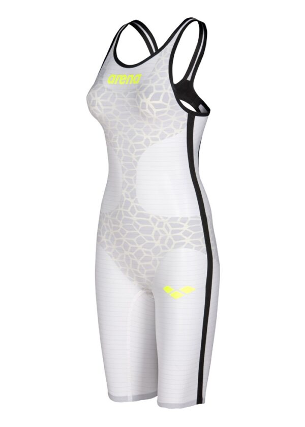 Arena Carbon Air Limited Edition Kneesuit - White / Black