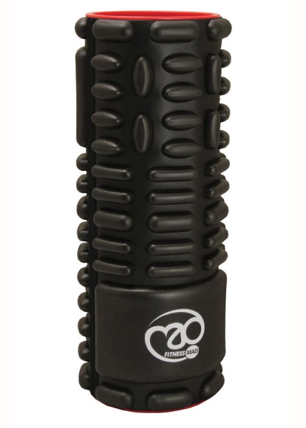 Fitness Mad Vari-Massage Foam Roller - Black