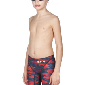 Arena Limited Edition Powerskin ST 2.0 Junior Jammer - Blue / Red-0