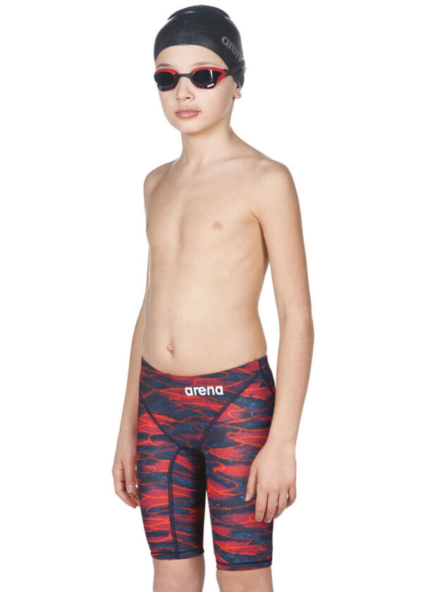 Arena Limited Edition Powerskin ST 2.0 Junior Jammer - Blue / Red-0
