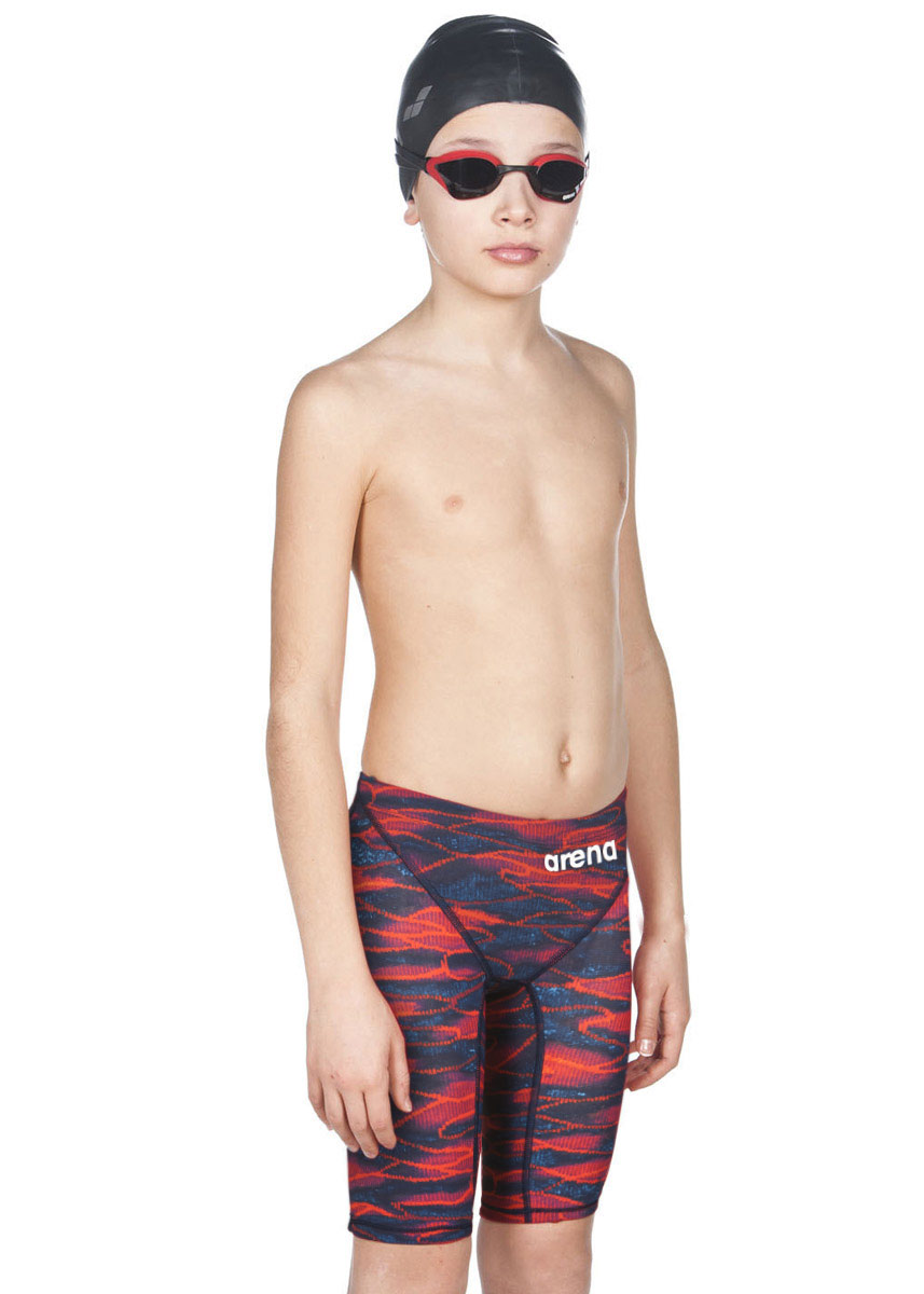 Arena Limited Edition Powerskin ST 2.0 Junior Jammer - Blue / Red-254591