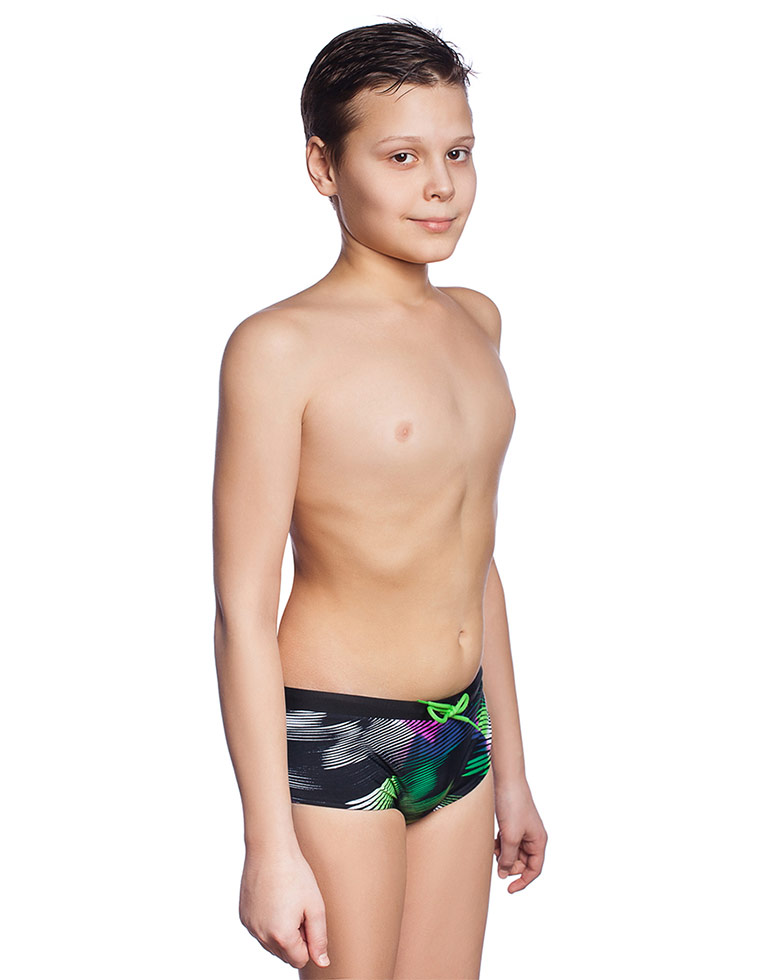 Mad Wave Boy's Breacker Trunks - Green-544835