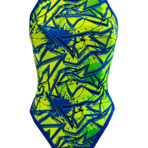 Turbo Shout Girls Swimsuit-0