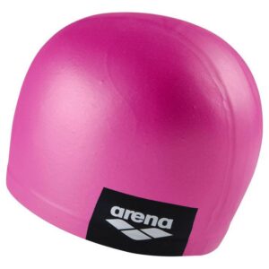 Arena Logo Moulded Swim Cap - Pink