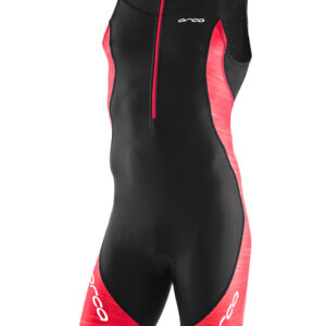 Orca Men's Sleeveless Core Race Suit - Black/Red-0