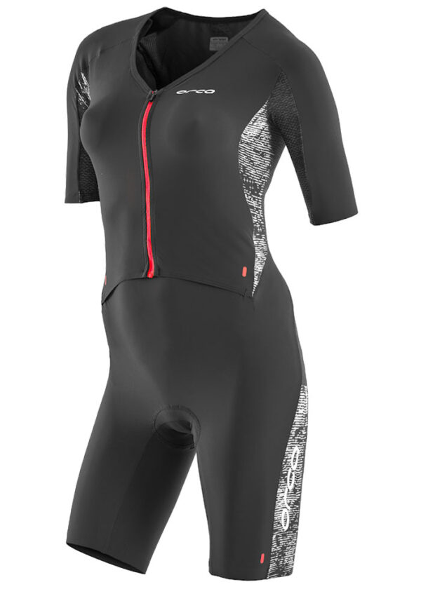 Orca Women's 226 Perform Aero Race Suit - Black / White-0