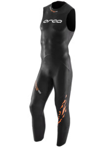 Orca Men's Openwater Sleeveless Wetsuit - Black/Orange