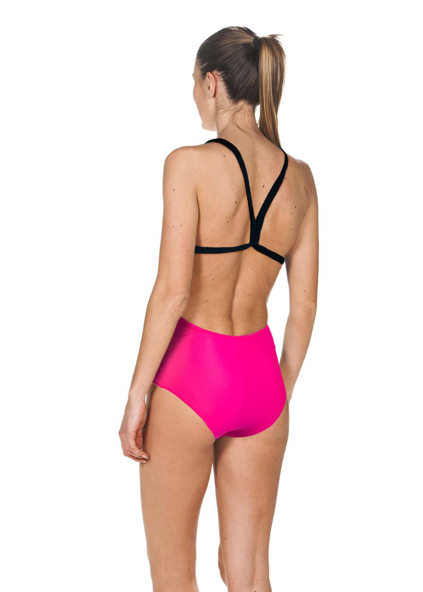 Aquarapid Womens Atlanty Swimsuit - Orange/Pink-422032