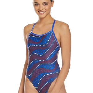 Uglies Revibe Girl's Americana Print Tie Back Swimsuit