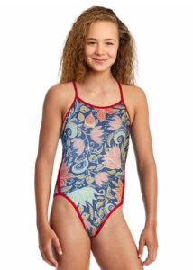 Funaqua Girls Floral Swimsuit