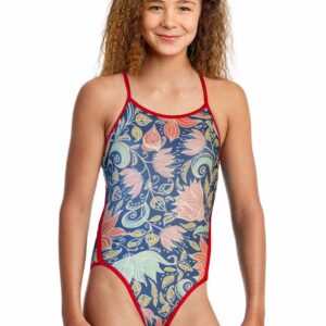 Funaqua Girls Floral Swimsuit-0