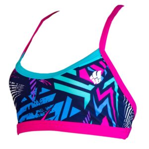 Mad Wave Women's Frisky Swim Bikini Top - Multi-0