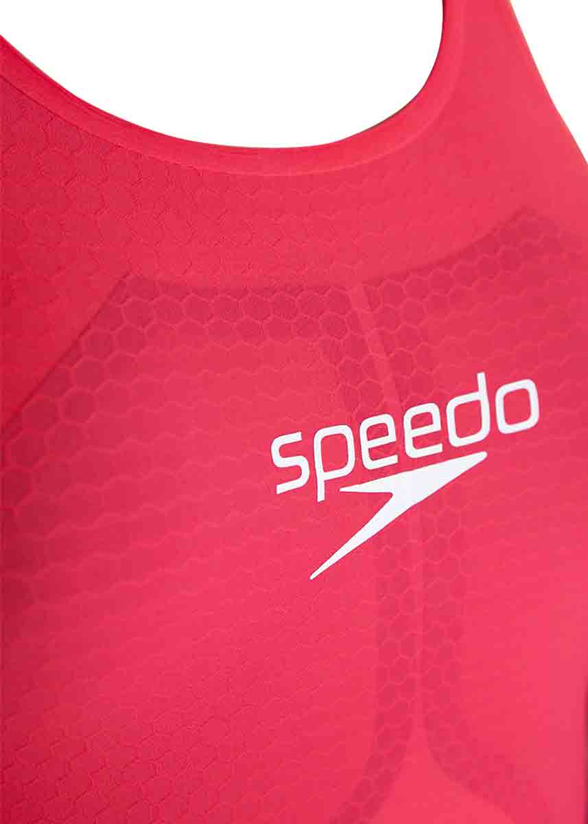 Speedo Fastskin LZR Pure Valor Closedback Kneeskin - Phoenix Red-421659
