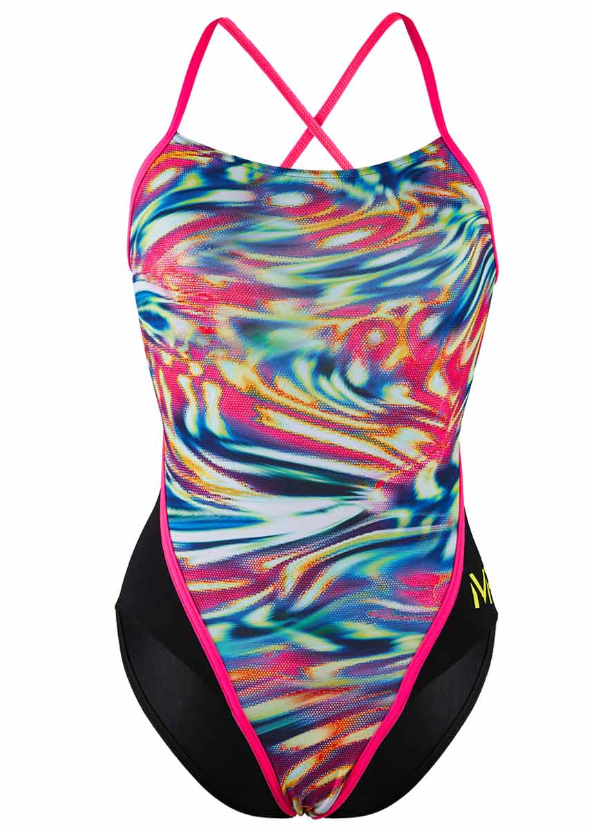 MP Michael Phelps Girl's Wave Racerback Swimsuit-252650
