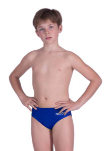 Akron Boys Addison Evo Bicolour Brief - Blue / Fluro Green