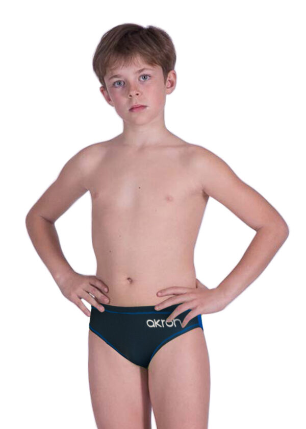 Akron Boys Addison Evo Bicolour Brief - Teal / Blue-0