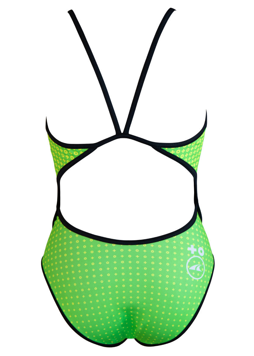 Akron Babbitt 4 Colours Swimsuit - Fuscia / Green-254542