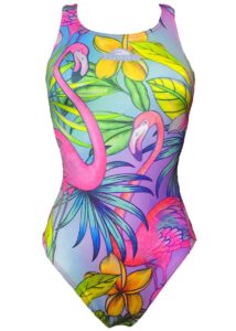 Turbo Women's Flamenco Swimsuit  - Pink