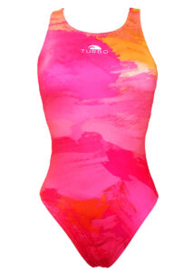 Turbo Girls Brush Brush Swimsuit - Pink