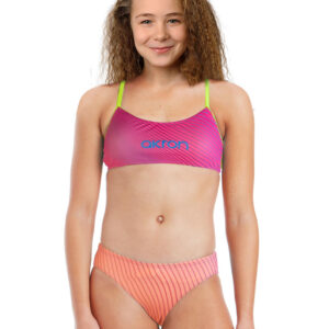 Akron Girls Belari Swim Bikini - Pink-0