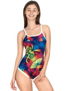 Turbo Women's Roll Swimsuit - Pink