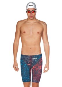 Arena Limited Edition Powerskin ST 2.0 Jammer - Storm Blue / Red