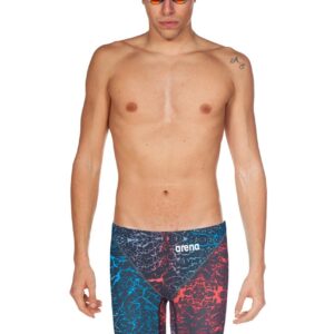 Arena Limited Edition Powerskin ST 2.0 Jammer - Storm Blue / Red-0