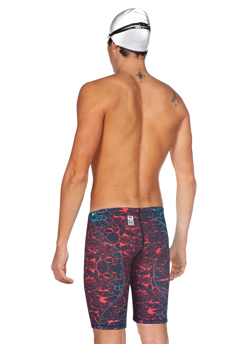 Arena Limited Edition Powerskin ST 2.0 Jammer - Storm Blue / Red-421513