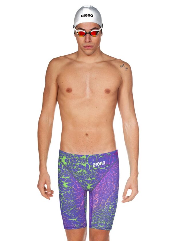 Arena Limited Edition Powerskin ST 2.0 Jammer - Storm Pink / Green-0