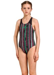 Aquafeel Girl's Matrix Swimsuit - Multi