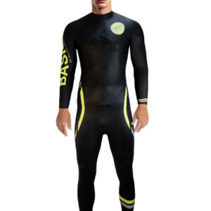 Rocket Science Sports Men's Basics Wetsuit- Black / Yellow-0